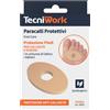 Tecniwork Paracalli protettivi per calli e duroni del piede, 4 paracalli