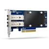 QNAP Dual-port SFP+ 10GbE network expansion card; low-profile form factor; PCIe Gen3 x8 - QXG-10G2SF-X710 QXG-10G2SF-X710 QNAP - QXG-10G2SF-X710