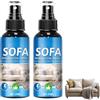 AFGQIANG No‑Rinse Spray detergente per tessuti, 300 ml, smacchiatore in schiuma per tappeti, rimozione rapida delle macchie per divani, tappeti e tappezzeria, 2 pezzi