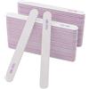 alwaiiz 50 lime per unghie 100/180, lime per unghie su entrambi i lati per unghie in gel, a strisce, con nucleo viola, per modellare e lucidare le unghie