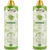 Generico Wexór Lozione Pavimenti Foglia d'Oro, Detergente Igienizzante Gel, Formula Naturale, VeganOK, Pulizia Profonda, Profumo Foglia d'Oro, per Tutti i Pavimenti Lavabili - 2 Unita da 750ml