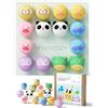 Momcozy Set di 14 Bombe da Bagno Animali con Oli Essenziali, Regali natale | Formula pH 6,0 con jojoba, vitamina E e sali minerali; bollicine, colori e profumi per regalo Natale, Pasqua o compleanno
