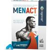 Agocap Integratore Uomo con Maca 1000 mg, Arginina 450 mg, Taurina, Zinco, Vit B6 | Testosterone Uomo, Complex 40 cpr. Aumento massa muscolare per palestra, Azione Booster, Integratore Maca. MENACT, Agocap