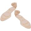Healifty - Solette autoadesive per scarpe con tacco alto, antiscivolo, per la cura dei piedi (albicocca)