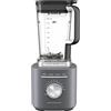 KitchenAid 5KSB2073EDG Pure Power Batidora de Vaso, Motor Potente con Jarra de 2L sin BPA, 10 Velocidades, Programas para Hielo y Smoothies, Cuchilla Asimétrica Inox, Gris Marengo