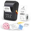 SUPVAN T50M Pro Etichettatrice Bluetooth con Nastro, Nero | Etichette larghe impermeabili, stampa HD, App 30 caratteri/660+ icone, senza inchiostro, uso scuola/casa/piccole attività