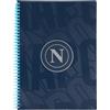 Colourbook Quaderno Spiralato Soft A4 a Quadretti 5mm Napoli Calcio, SSCN | Formato A4, Quadretti 5mm con Margine, Spirale Soft, Carta 80g FSC, Licenza Ufficiale Napoli