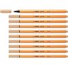 STABILO - Fineliner - point 88 | Confezione da 10, Beige