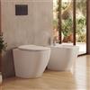 Arcdesign Selection Coppia sanitari wc rimless e bidet filo muro Carpi