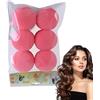 Generic di capelli spugna-6 parti di spugna ricci, arricciacapelli senza calore, bigodini alla fragola, nessun calore durante la notte | Lock Winder Set in qualità salone per parrucchieri,