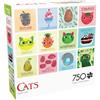 Buffalo Games - Planet Cats - Yummy Cats - 750 Piece Jigsaw Puzzle for Adults -Challenging Puzzle Game Nights - Finished Size is 24.00 x 18.00