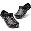MEIAGDT Zoccoli da cuoco da uomo, scarpe antinfortunistiche antiscivolo, impermeabili e resistenti all'olio, cinghie regolabili, adatti per ristorante, cucina, lavori di infermieristica, zoccoli da
