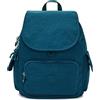 Kipling City Pack S, Zaino Piccolo, Cosmic Emerald (Verde)