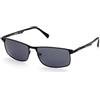HARLEY-DAVIDSON Sunglasses Harley-Davidson HD 0957 X 02D Matte Black/Smoke Polarized