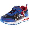 JOSMO Sonic MonsterJam Spiderman, Paw Patrol, scarpe per bambini con luci a LED