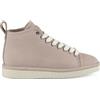 PANCHIC Polacchino da Donna P01 in Nabuk Avorio Foderato in Montone - P01W015 0090B002 - Taglia