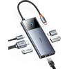 Baseus Hub USB-C Baseus, adattatore per computer, accessorio USB-C, hub USB con velocità fino a 10 Gbps, USB 3