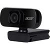 Acer Webcam Acer FHD (2 megapixel, 30 FPS, microfono integrato, compatibile con Win, Linux, Mac e Android) nero