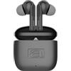 Aiwa EBTW-200- Cuffie stereo senza fili ENC TWS, cuscinetti in silicone con finitura satinata, cassa in metallo in lega e funzione di ricarica USB-C