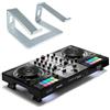 Hercules DJ Controller Inpulse 500 Silver Edition con supporto per laptop