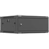 Lanberg WF01-6604-00B, Scaffale a muro, 4U, 60 kg, Guide per rack, 16 kg