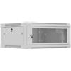 Lanberg WF01-6604-23S, scaffale a parete, 4U, 60 kg, guide di supporto, 16 kg, grigio
