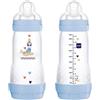 BAMED BABY ITALIA Srl mam biberon easy start 320 ml 4+ tettarella 3 maschio