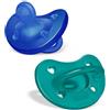 CHICCO (ARTSANA SpA) chicco gommotto silicone azzurro 6-16 mesi 2 pezzi