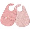 CHICCO (ARTSANA SpA) chicco bavaglina pappa rosa 6m+ 2 pezzi