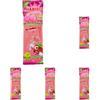 Haribo Spaghetti Fragola, Caramelle Gommose, Gusto Frutta, 200gr (Confezione da 5)