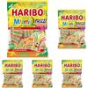 Haribo Miami Frizzi, Caramelle Gommose Frizzanti, Gusto Frutta, 175gr (Confezione da 5)