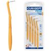 Curasept Proxi Angle Prevention P08 5 Scovolini Angolati Arancio 0,8 mm Anti-Placca Spazi Stretti