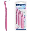 Curasept Proxi Angle Treatment T10 5 Scovolini Angolati Fucsia 1,0 mm Spazi Ampi Impianti e Ortodonzia