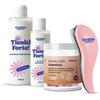 eFarma Beauty Routine Per Capelli Fragili Shampoo 400 ml + Balsamo 200 + Integratore 60 Gommose + Spazzola OMAGGIO