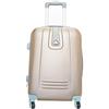 Ormi TROLLEY ORMI-LUMI IDONEO RYANAIR Cm.55x40x20 ABS RIGIDO 4 RUOTE Cm.52x37x19 Bagaglio a mano (Champagne)