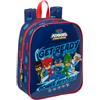 Safta PJMASKS Ready - Zaino per bambini, zaino per bambini, zaino per scuola, adattabile al carrello, ideale per asilo, comodo e versatile, qualità e resistenza, 22 x 10 x 27 cm, colore blu marino,