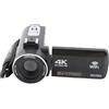 Horett Videocamera Digitale 4K Zoom 18X WiFi 56MP Telecomando | Videocamera Portatile, Sensore CMOS, Controllo App per Smartphone, compatibilità con Treppiede, Supporto Microfono, Uso in