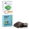 Ciokarrua® | Cioccolato Modica IGP Sale e Basilico | Cioccolato Grezzo Lavorato Freddo Senza Lattosio | Tavoletta Cioccolata Senza Glutine - 100 Gr