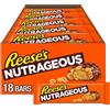 Reese's, Peanut Butter Nutrageous, Deliziose Barrette Ripiene di Arachidi Tostati Croccanti e Caramello Morbido, Ricoperti di Cioccolato al Latte, Gustali in Ogni Momento, 18 Pack da 42 g
