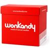 Wonkandy Caja Roja Scatola Regalo Caramelle | Ideale per compleanni, feste, eventi, candy bar e momenti da condividere