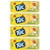 Tuc Cracker Salati Panna Acida e Cipolla, Confezione da 4 Pacchetti, 100g