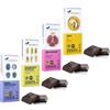 ANTICO CAFFE' NOVECENTO Ciokarrua | Cioccolato Modica IGP More | Tavoletta Modica Pistacchio Senza Glutine | Cioccolato Modica Melagrana | Tavoletta Senza Lattosio Rum | Cioccolata Vari Gusti 4 x 100 Gr