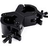 RIGGATEC 400200083 - Morsetto doppio largo, 750 kg MKII (48-51 mm), colore: Nero