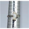 Certificato Naturale Etiope Opale 5.45 KT Gemma Grezzo Anello Halo Design