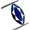 1.95 KT Taglio Marquise Zaffiro Blu Ottimi Lucente Gemma Naturale Certificato