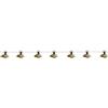 Lumisky Ghirlanda luminosa per esterni, 10 globi trasparenti, paralume in polyrattan, LED, bianco caldo, cottage, 5,70 m