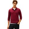Tommy Hilfiger Uomo Maglietta Polo Maniche Lunghe Liquid Cotton Regular Fit