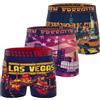 Freegun Boxer da Uomo Japanime, Pantaloni da Uomo Traspiranti e Ultra Morbidi (Set di 3)