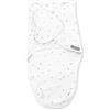 Ingenuity SwaddleMe, Fascia della Monogram Collection, taglia 0-3 mesi, 3-6 kg, confezione da 1, TOG 0,5 - Star Dot