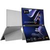ASUS ZenScreen Duo OLED MQ149CD Monitor PC 35,6 cm (14) 1920 x 1200 Pixel WUXGA Argento GARANZIA ITALIA